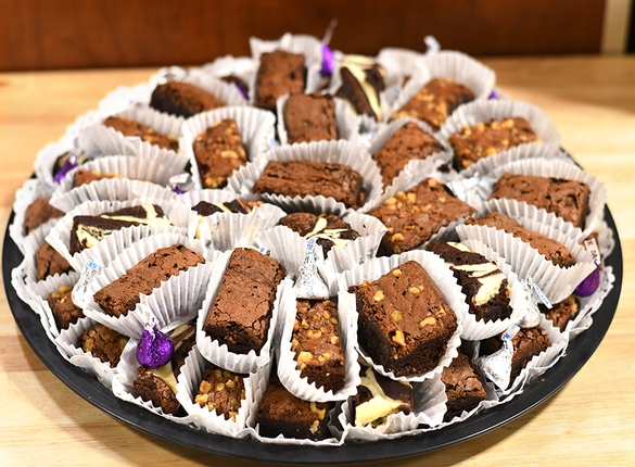 Brownie Lovers Platter - Item # 12 - Dave's Fresh Marketplace Catering RI